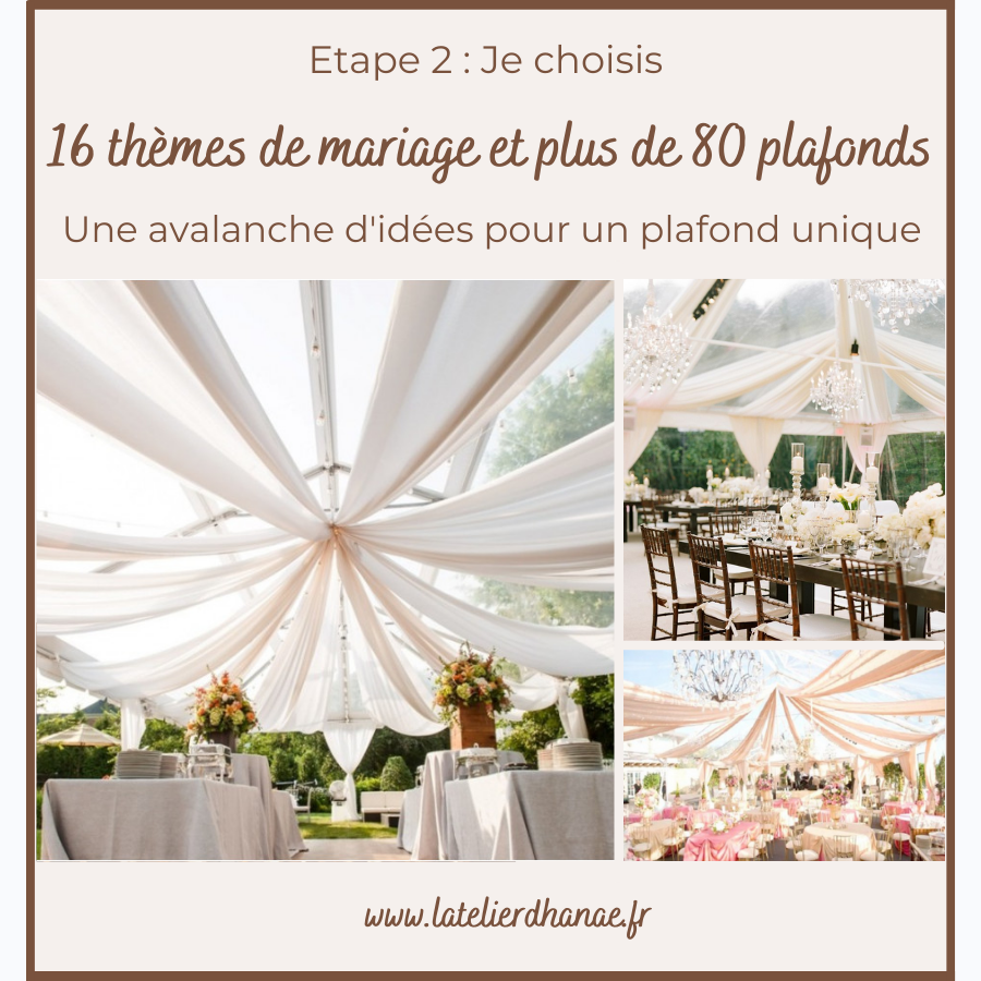 Idées déco de mariage thème violet et parme