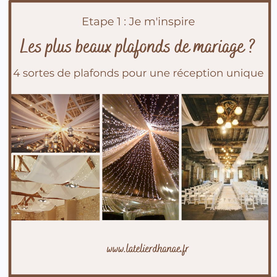 Plafonds de mariage !