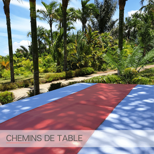 location chemins de tables