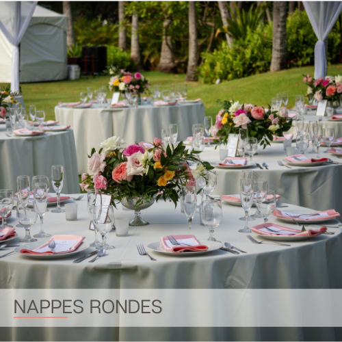 location nappe ronde